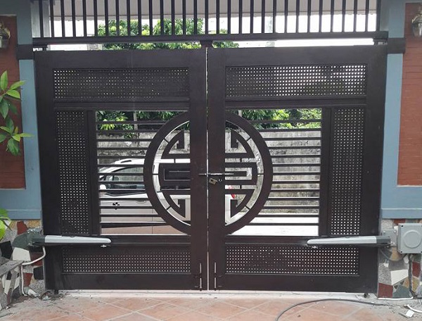 Cổng tự động đẹp và tiện lợi