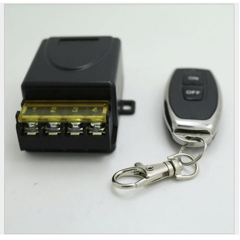 Remote điều khiển từ xa chạy bằng pin, kích thước nhỏ gọn, dễ mang theo bên mình